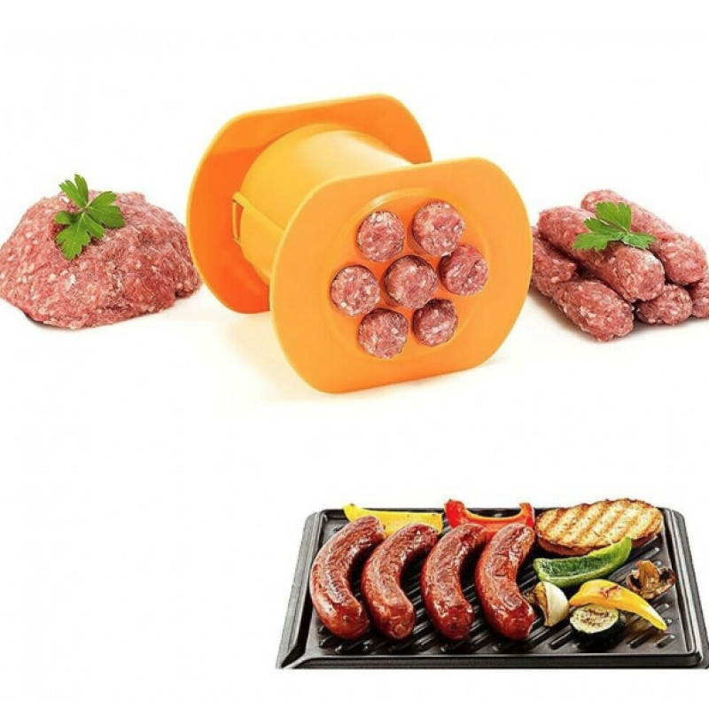 Presa manuala pentru carnati si mici
