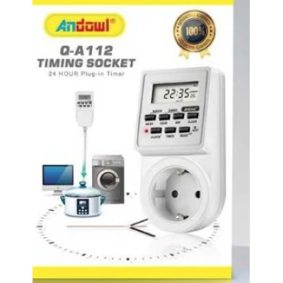 Priza inteligenta cu afisaj de masurare a consumului de energie Q A112