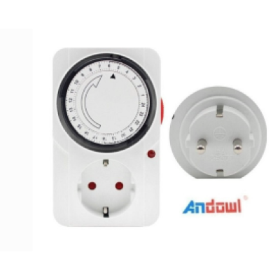 Priza programabila cu temporizator segment de 24h