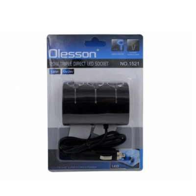 Priza Tripla Auto Olesson 1521