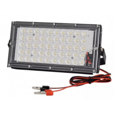 Proiector 100W 12V 96 led smd cu lupa Dreptunghoular CaiCai CLESTI