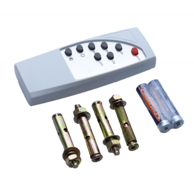 Proiector 200W cu Panou Solar si Telecomanda