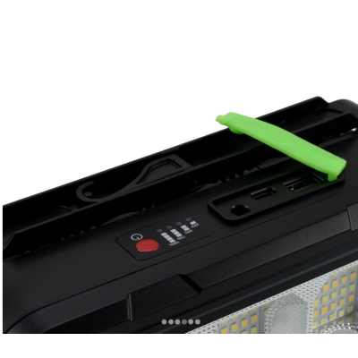 Proiector 216 LED Solar cu Baterie GD-2207A 4 Moduri de Iluminare 150W