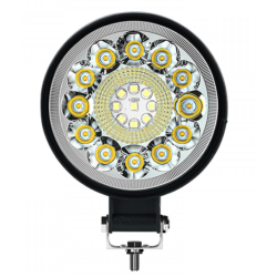 Proiector auto LED Q ZD562 putere 8W 12/24V impermeabil 360 grade ROTUND