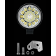Proiector auto LED Q ZD562 putere 8W 12/24V impermeabil 360 grade ROTUND
