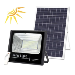 Proiector cu panou solar 100W CC-9100