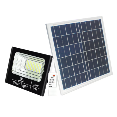 Proiector cu panou solar 150W si telecomanda BJ150W