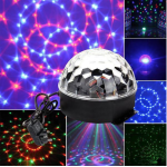 UB Proiector Disco Led Magic Ball Light cu telecomanda si Redare Audio MP3