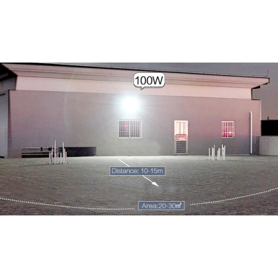 Proiector led 100w IP66, 220v, negru