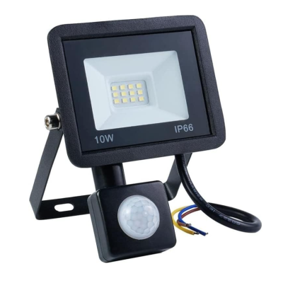 Proiector led 10W cu senzor de miscare 900lm , IP66 220V