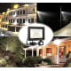 Proiector led 10W cu senzor de miscare 900lm , IP66 220V