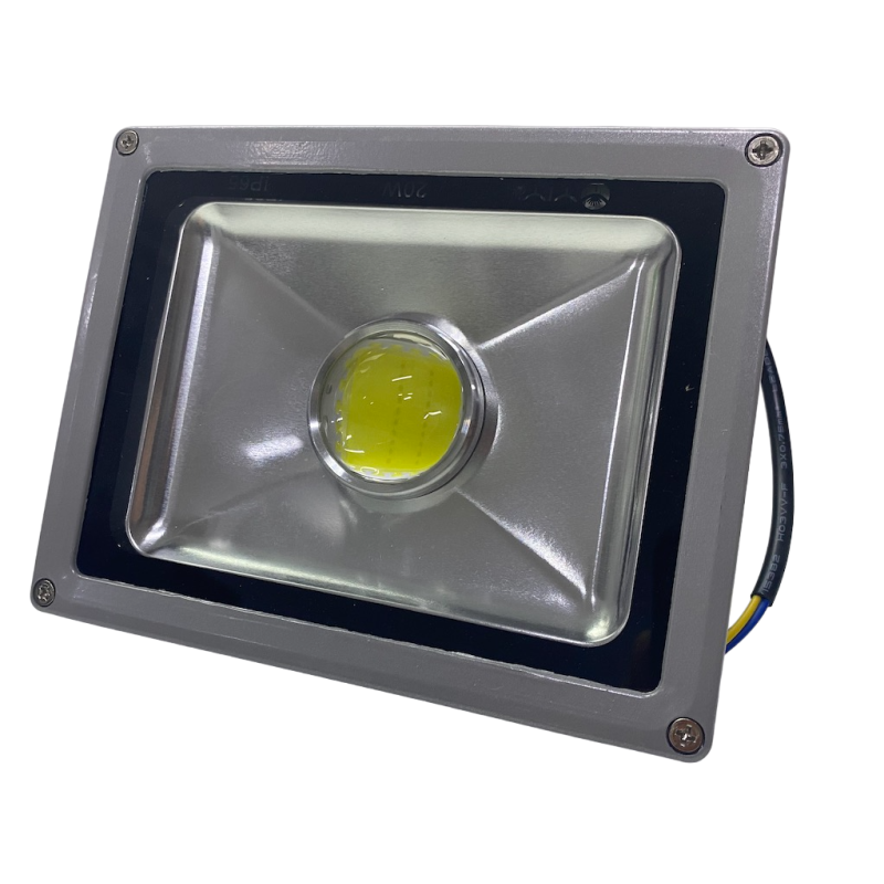 Proiector LED 20W LUPA IP65 6000K Mic 18 x 14 cm