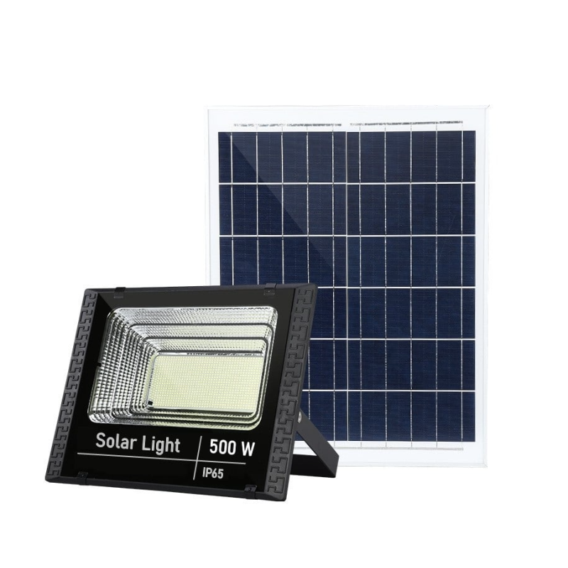 Proiector LED JORTAN putere 500W cu panou solar