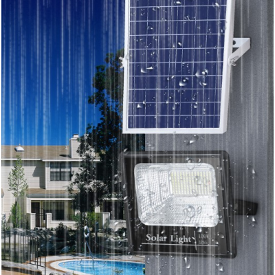 Proiector LED 500W cu panou solar