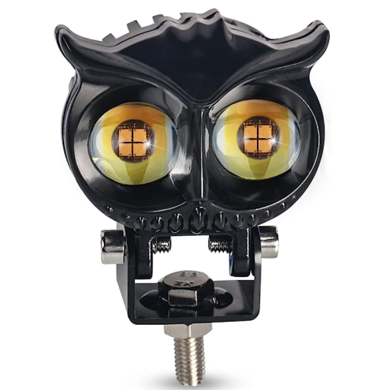 Proiector LED auto cu 2 FAZE putere 30W 6000K model bufnita
