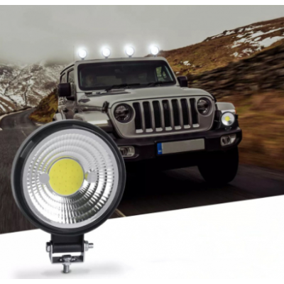 Proiector LED auto LED COB Andowl Q ZD563 putere 30W ROTUND
