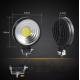 Proiector LED auto LED COB Andowl Q ZD563 putere 30W ROTUND