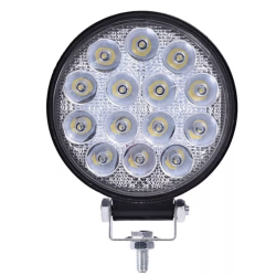 Proiector LED auto Offroad 14 led 42W rotund