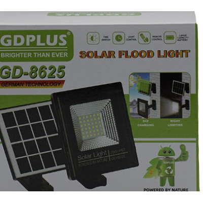 Proiector led cu panou solar putere 25w GD 8625