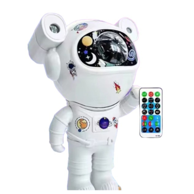 Proiector LED de Stele in forma de astronaut cu Stickere