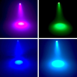 Proiector PAR 54 LED-uri Lumini Scena JOC de lumini Dj sau Club