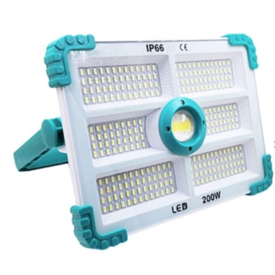 Proiector solar COBA CB F280 putere 200W si 280 LED alb/albastru 6 casete