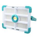 Proiector solar COBA CB F280 putere 200W si 280 LED alb/albastru 6 casete