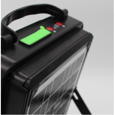 Proiector solar GD PLUS  2208C 4 tipuri de iluminare incarcare telefon putere 400W