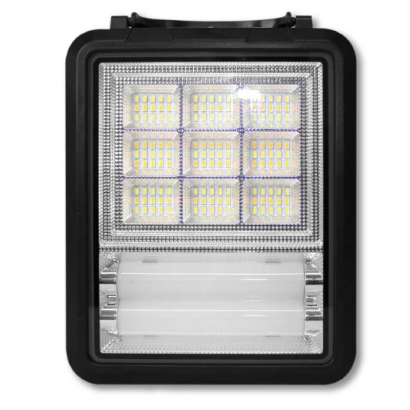 Proiector solar GD PLUS 2208A 4 tipuri de iluminare incarcare telefon putere 200W 195 LED
