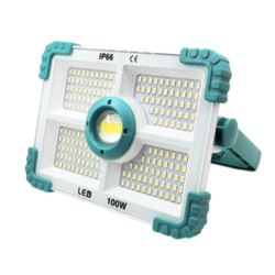 Proiector solar putere 100W cu 188 LED unghi de iluminare 180 grade 4 moduri de iluminare