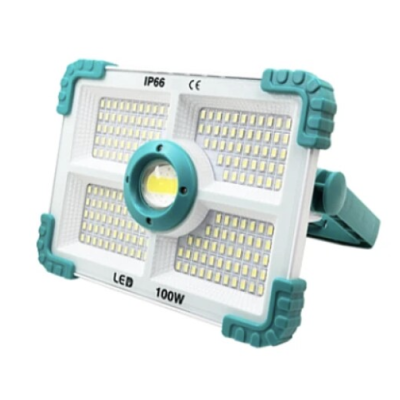 Proiector solar putere 100W cu 188 LED unghi de iluminare 180 grade 4 moduri de iluminare