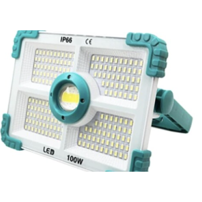 Proiector solar putere 100W cu 188 LED unghi de iluminare 180 grade 4 moduri de iluminare