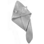 Prosop de baie pentru copii tip Turban din microfriba pentru uscarea parului model pisicuta
