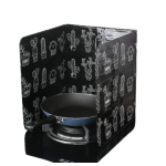 Protectie aragaz pentru gatit antistropire din aluminiu cu model