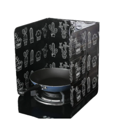 Protectie aragaz pentru gatit antistropire din aluminiu cu model