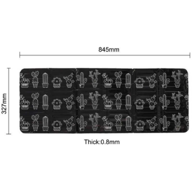 Protectie NEAGRA aragaz din aluminiu ce protejeaza bucataria