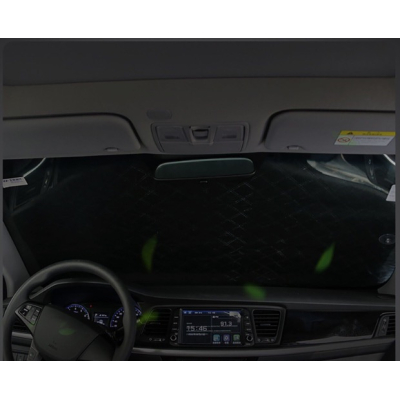 Protectie parbriz, XL husa geam auto, anti-inghet si parasolar, universal, prelata ARGINTIE