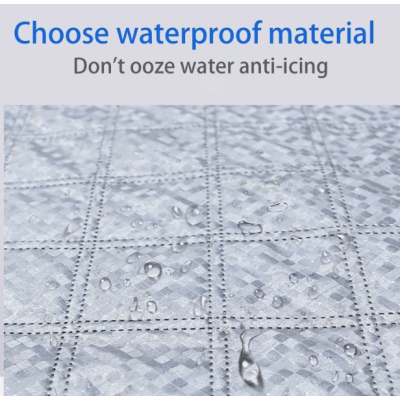 Protectie parbriz, XL husa geam auto, anti-inghet si parasolar, universal, prelata ARGINTIE