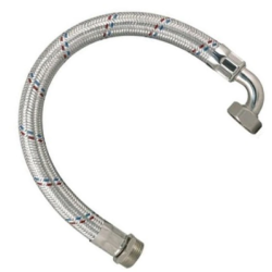 UB Racord flexibil cu cot pentru hidrofor, lungime 80 cm grosime 80