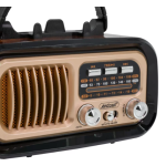 Radio portabil cu bluetooth model retro Q SY 721 cu incarcare solara