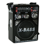 Radio portabil ROTOSONIC XB-182URT