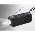 Radio portabil tip boxa cu panou solar Bluetooth L8TD 10W 1200 mAh