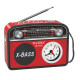 Radio Portabil XB 981BT MP3 cu Ceas
