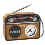 Radio Portabil XB 981BT MP3 cu Ceas 
