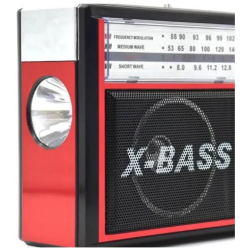 Radio Rotosonic XB-911C cu Ceas Patrat USB Mp3