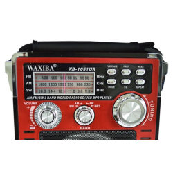 Radio XB-1051 BT X-Bass mp3 player cu suport card sd/usb