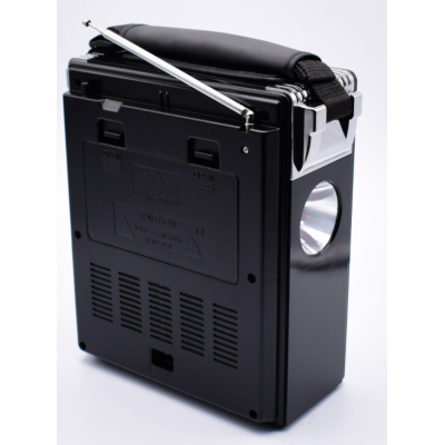 Radio XB 502C ROTOSONIC USB SD TF MP3 PLAYER Lanterna si Ceas 