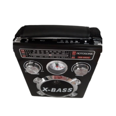 Radio XB 502C ROTOSONIC USB SD TF MP3 PLAYER Lanterna si Ceas 