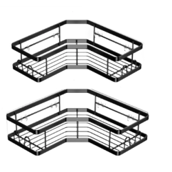 Raft de baie Suport coltar pentru dus din otel inoxidabil