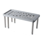 Raft retractabil pentru bucatarie picioare inox